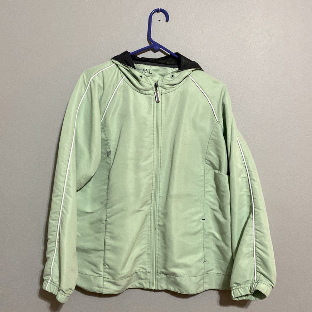 Light green jacket